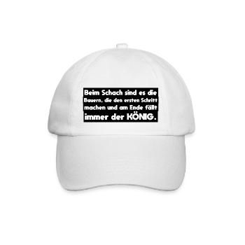 Farmer Farmer Sayings - Baseball Cap - white/white - Front