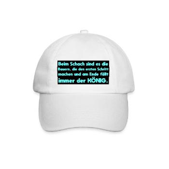 Farmer - Baseball Cap - white/white - Front