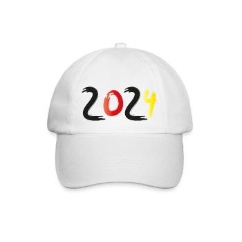 2024 - Baseballkappe - Weiß/Weiß - Vorne