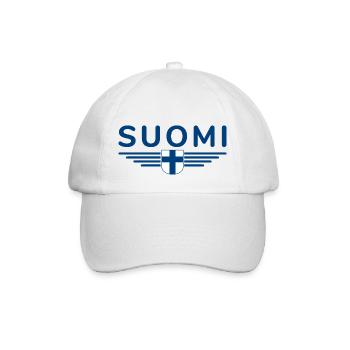 Conception de t-shirts en Finlande – Nordic Style & Nature - Casquette classique - blanc/blanc - Devant
