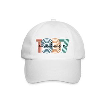 1937 Vintage Retro - Baseball Cap - white/white - Front
