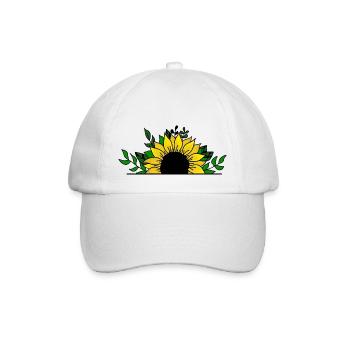 Tournesol - Casquette classique - blanc/blanc - Devant