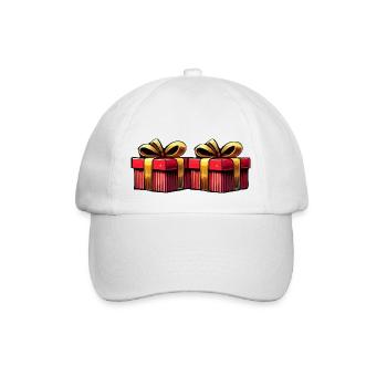 Cadeaux - Casquette classique - blanc/blanc - Devant