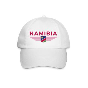 Namibia T-Shirt for Fans and Travelers - Baseball Cap - white/white - Front