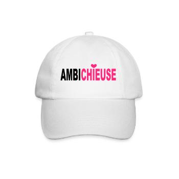  Ambichieuse  - Casquette classique - blanc/blanc - Devant