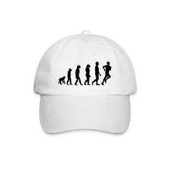 Evolution Jogging / Joggers - Baseball Cap - white/white - Front
