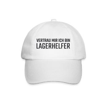 Lagerhelfer Vetrau mir - Baseballkappe - Weiß/Weiß - Vorne