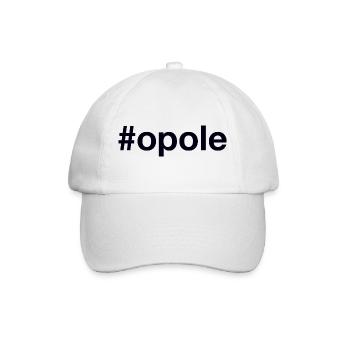 Opole Polska, Poland - Baseball Cap - white/white - Front