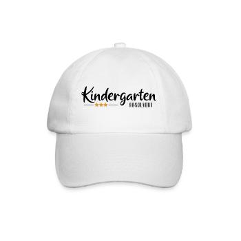 Kindergarten Graduate - School Enrollment - Kita - Baseball Cap - white/white - Front
