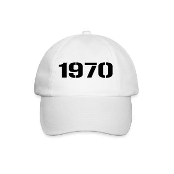 Millésime 1970 - Casquette classique - blanc/blanc - Devant