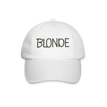 Blonde - Baseballkappe - Weiß/Weiß - Vorne