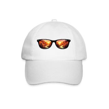 Lunettes de soleil Couchant du Désert - Casquette classique - blanc/blanc - Devant