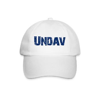 UNDAV German Soccer Star - Baseballkappe - Weiß/Weiß - Vorne