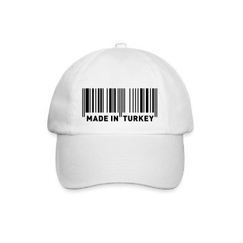 MADE IN TURKEY - Baseball Cap - white/white - Front