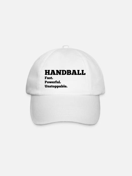 Handball - Baseballkappe - Weiß/Weiß