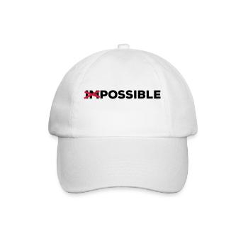 Possible possible feasible solution - Baseball Cap - white/white - Front