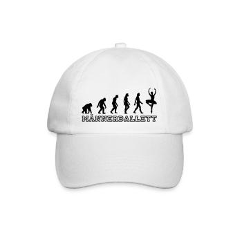 Männerballett Evolution Ballerina - Baseballkappe - Weiß/Weiß - Vorne
