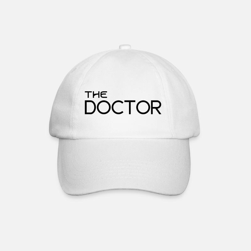 Le docteur - Casquette classique - blanc/blanc