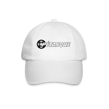 Pétanque - Casquette classique - blanc/blanc - Devant