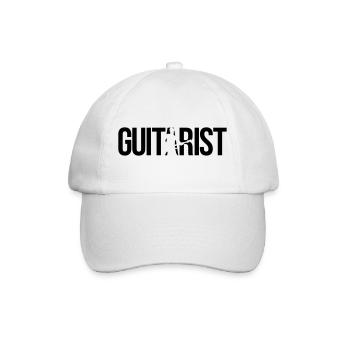 Gitarrist - Baseballkappe - Weiß/Weiß - Vorne