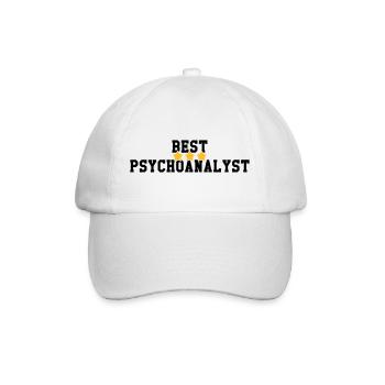 Psychoanalysis Psychoanalytiker Psychanalyse - Baseball Cap - white/white - Front