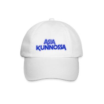 Merlu disant quelque chose d'accord - Casquette classique - blanc/blanc - Devant
