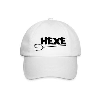 hexe - Baseballkappe - Weiß/Weiß - Vorne
