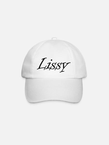 Lissy - Baseball Cap - white/white