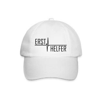 Ersthelfer Sanitäter erste Hilfe - Baseballkappe - Weiß/Weiß - Vorne