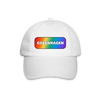 COPENHAGUE RAINBOW HAPPY PRIDE - Casquette classique - blanc/blanc - Devant