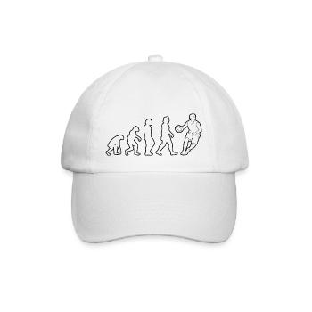 Club de basket-ball Joueurs de basket-ball Amateurs de basket-ball - Casquette classique - blanc/blanc - Devant