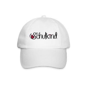 Schulkind - Baseballkappe - Weiß/Weiß - Vorne