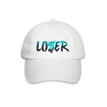 Loser lover funny meme clown geek cool vintage - Baseball Cap - white/white - Front