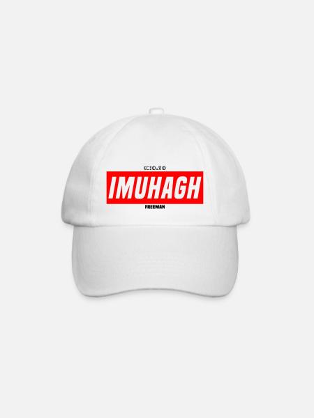 IMUHAGH - Baseballkappe - Weiß/Weiß