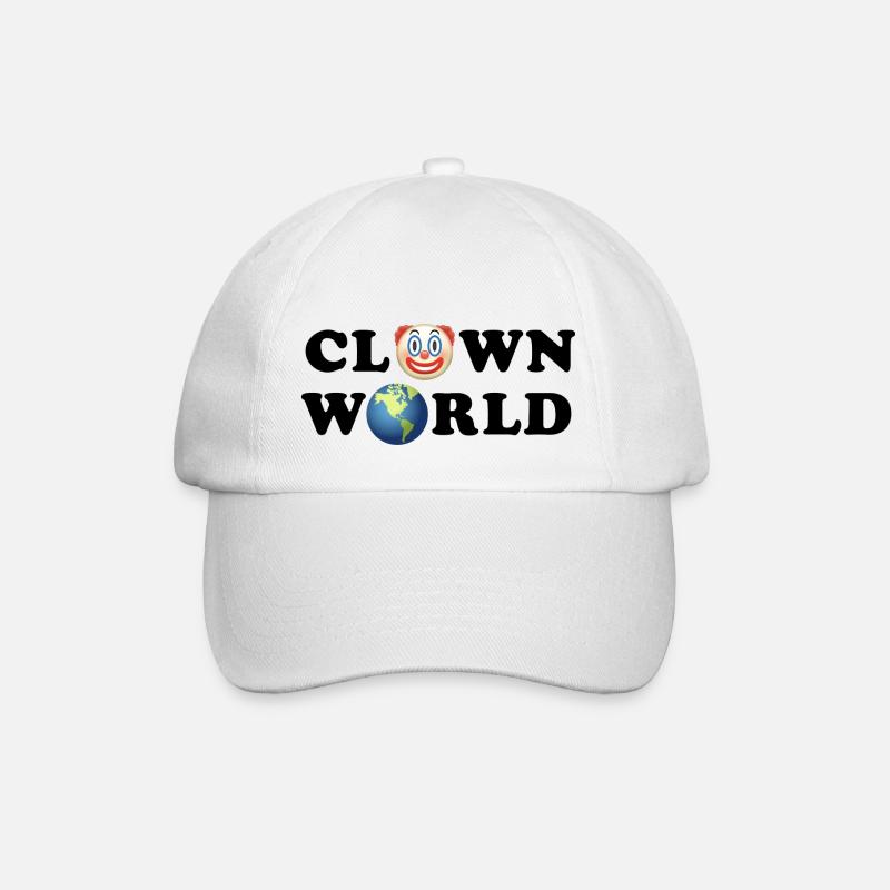 Monde des clowns - Casquette classique - blanc/blanc