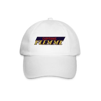 Capitaine flemme - Casquette classique - blanc/blanc - Devant
