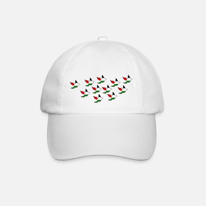 Palestine - Casquette classique - blanc/blanc