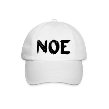 Nein noe Sprüche Lustiges Design - Baseballkappe - Weiß/Weiß - Vorne