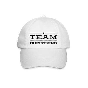 TEAM CHRISTKIND. Weihnachten Merry Christmas X-Mas - Baseball Cap - white/white - Front