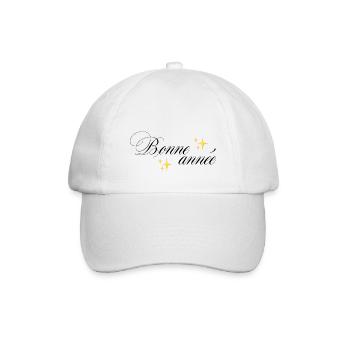 Bonne année - Casquette classique - blanc/blanc - Devant