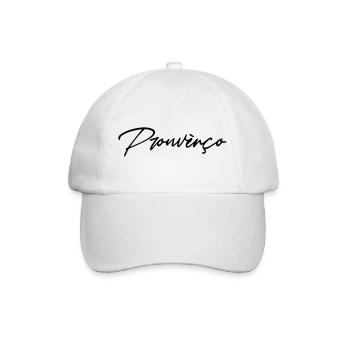 Prouvènço - Baseballkappe - Weiß/Weiß - Vorne