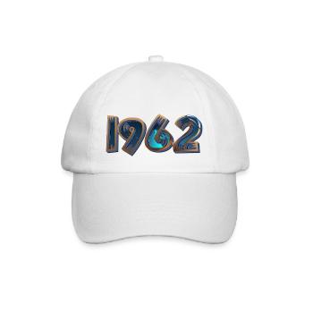 Année 1962 - Casquette classique - blanc/blanc - Devant