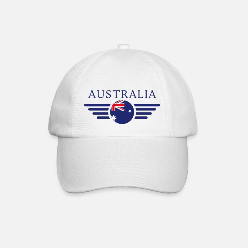 Australie - Casquette classique - blanc/blanc