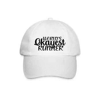 Le coureur le plus correct du monde - Casquette classique - blanc/blanc - Devant