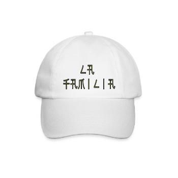 Familie La Familia Asian Style - Baseballkappe - Weiß/Weiß - Vorne