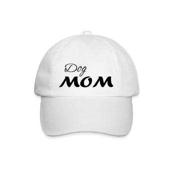 Hund Dog - Baseballkappe - Weiß/Weiß - Vorne