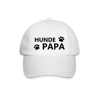 Hund Dog - Baseballkappe - Weiß/Weiß - Vorne