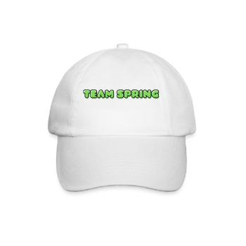 TEAM FRÜHLING - Baseballkappe - Weiß/Weiß - Vorne