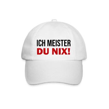 Handwerker Handyman Handwerk Werkzeug Baustelle - Baseballkappe - Weiß/Weiß - Vorne