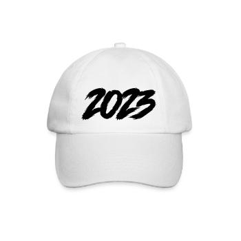 2023 - Baseball Cap - white/white - Front